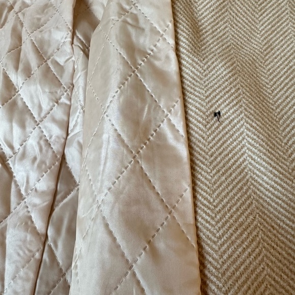 Chevron Wool Blend Coat Sample Sale size 2XL - Picture 7 of 8